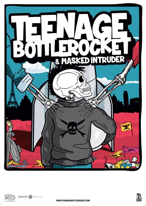 Teenage Bottlerocket + Masked Intruder announce TWO Dutch shows
